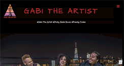 Desktop Screenshot of gabitheartist.com