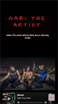 Mobile Screenshot of gabitheartist.com